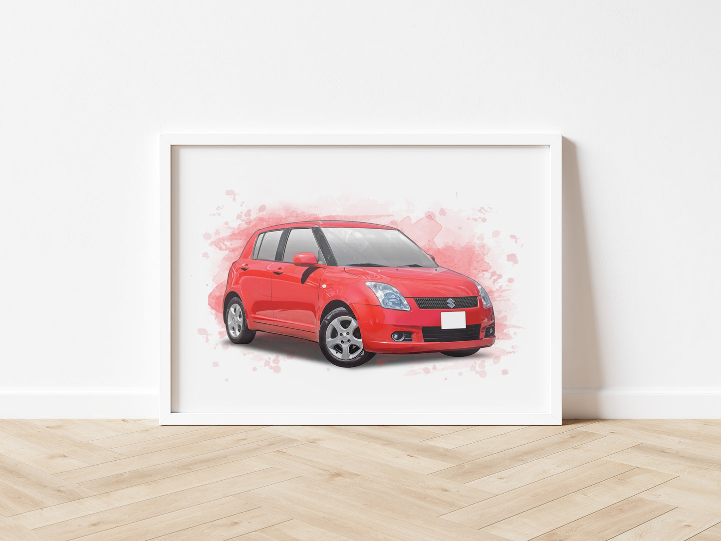 Personalised Suzuki Swift Art Print