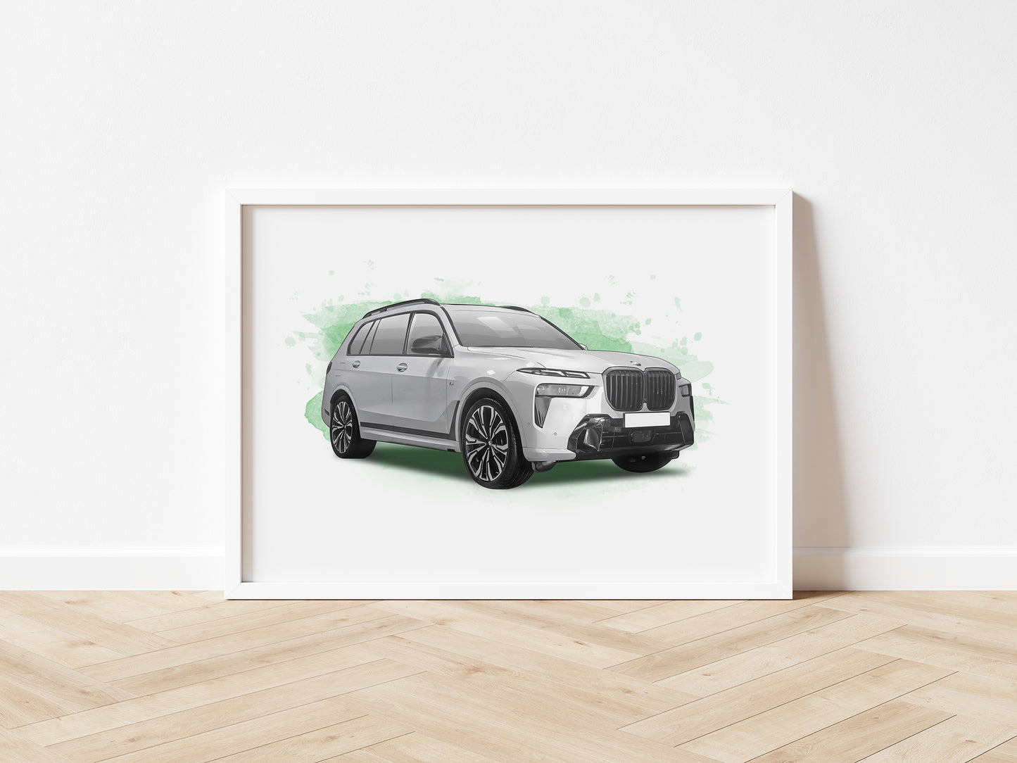 Personalised BMW X7 Art Print