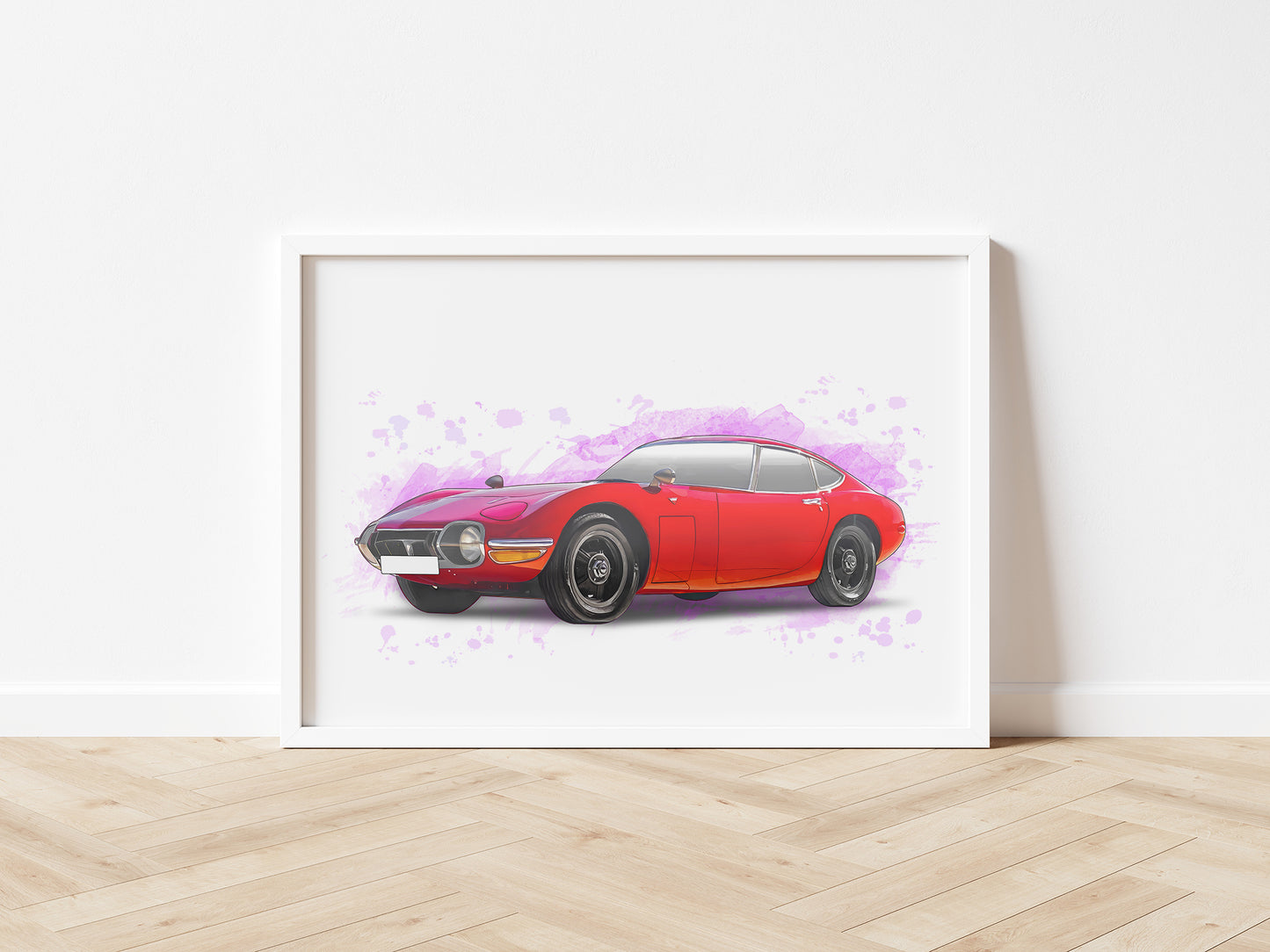 Personalised Toyota GT2000 Art Print