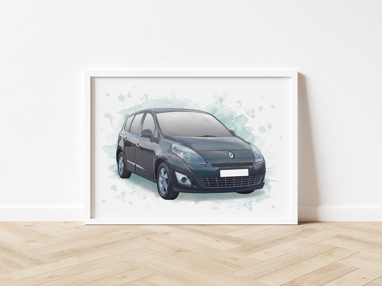 Personalised Renault Grand Scenic Art Print