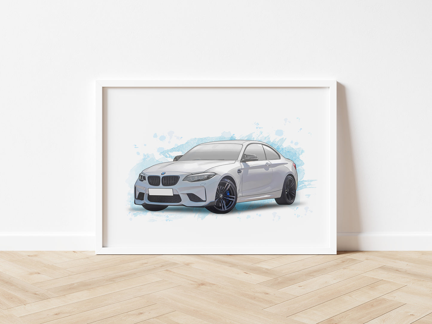 Personalised BMW M2 Art Print