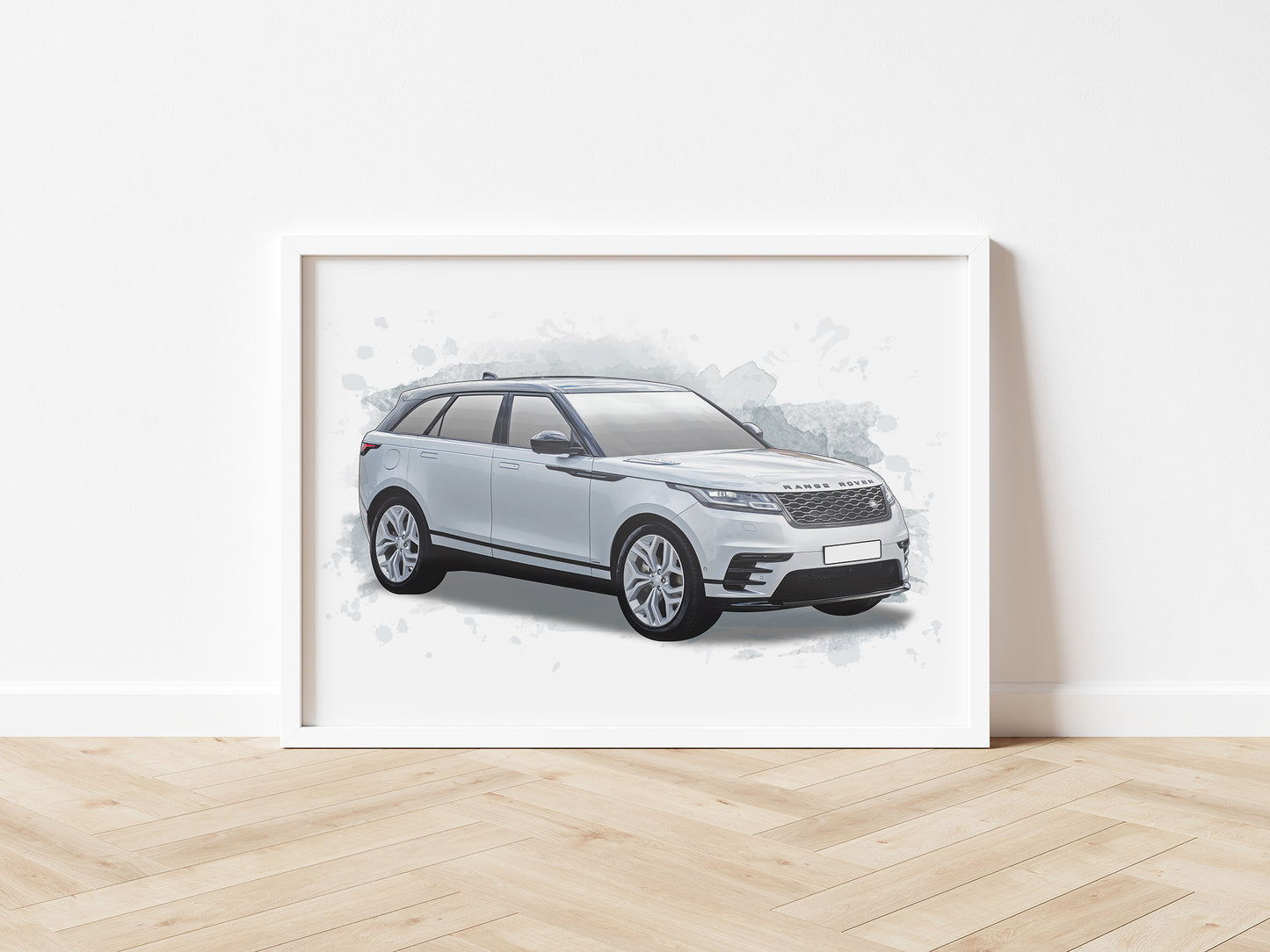 Personalised Range Rover Velar Art Print