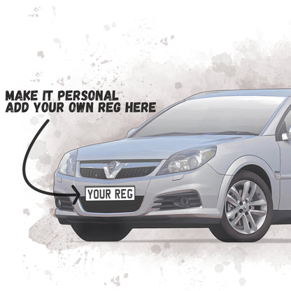 Personalised Vauxhall Vectra C Estate Art Print