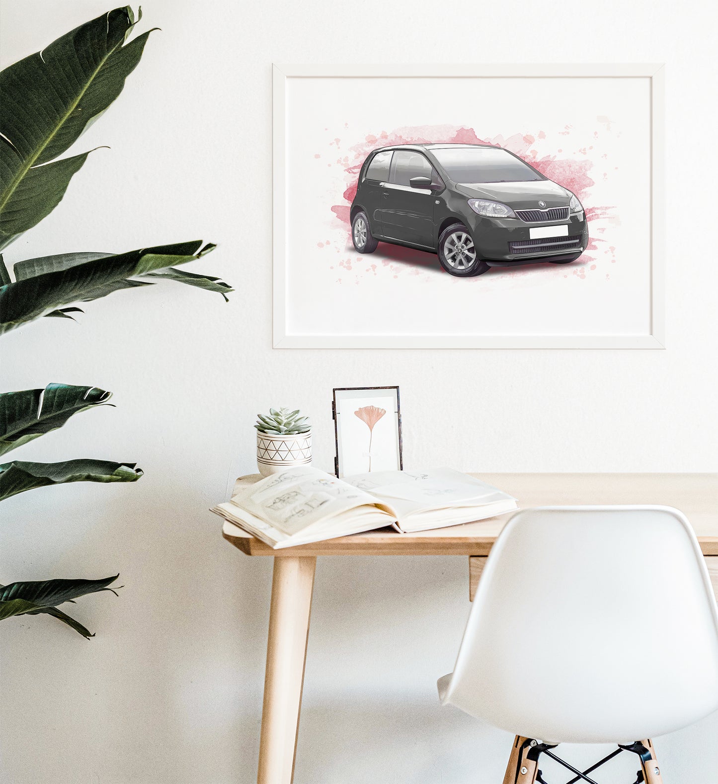 Personalised Skoda Citigo Art Print