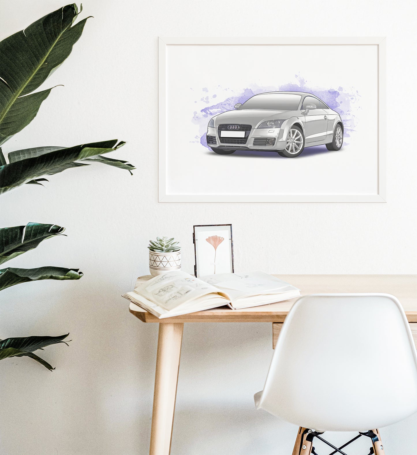 Personalised Audi TT MK2 Art Print