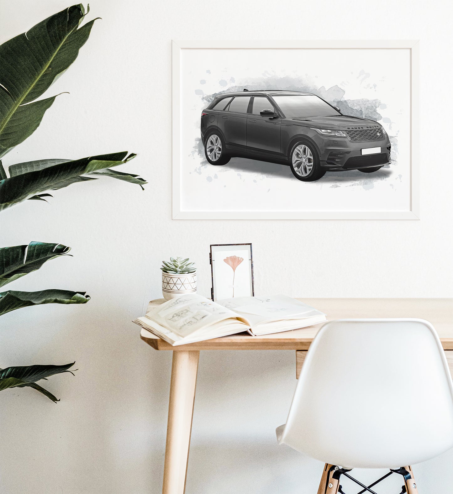 Personalised Range Rover Velar Art Print