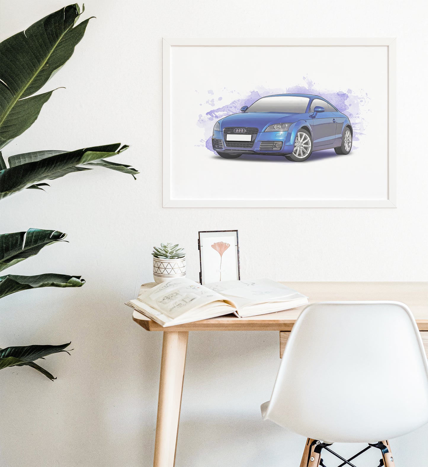 Personalised Audi TT MK2 Art Print