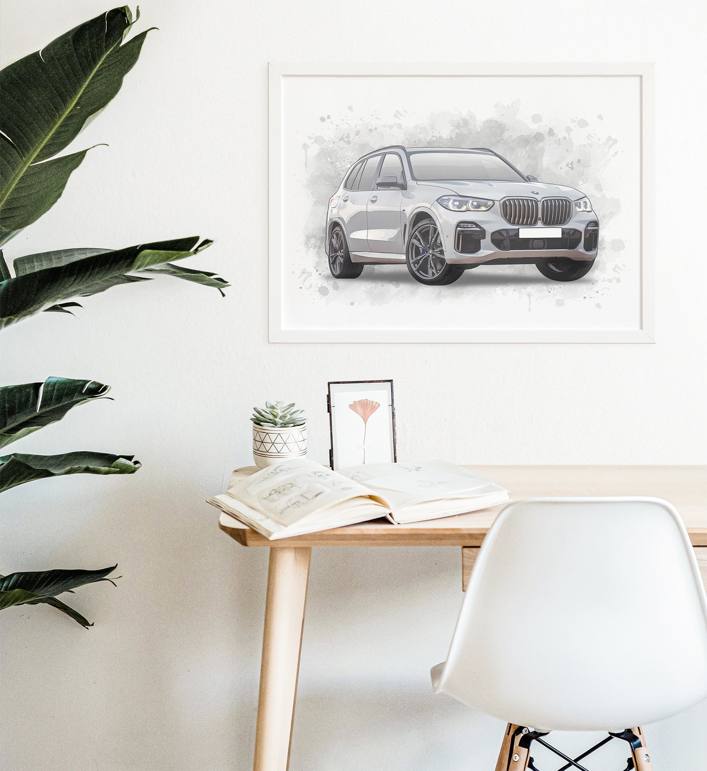 Personalised BMW X5 Art Print