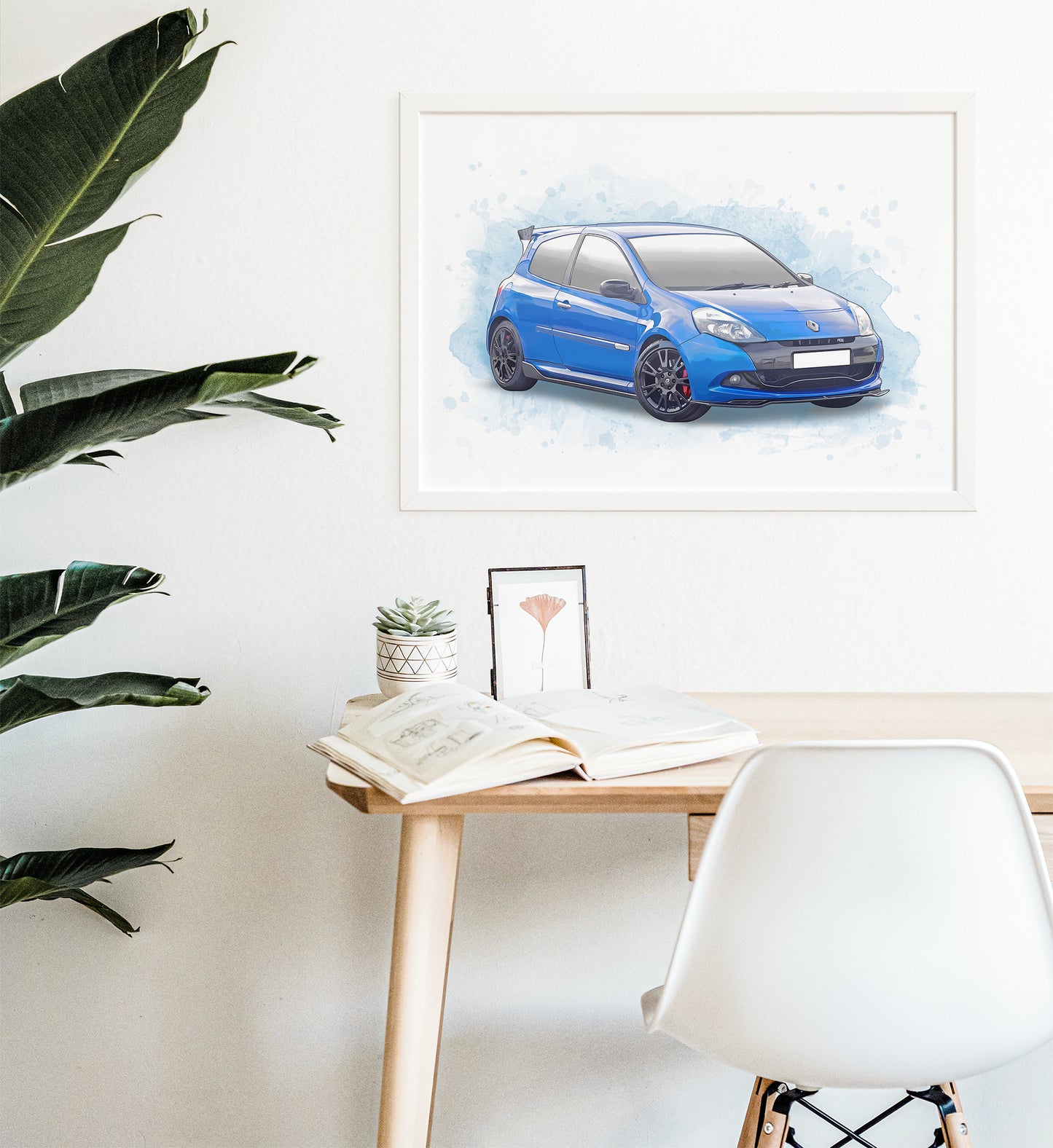 Personalised Renault Clio RS - 200 Cup Edition - Art Print