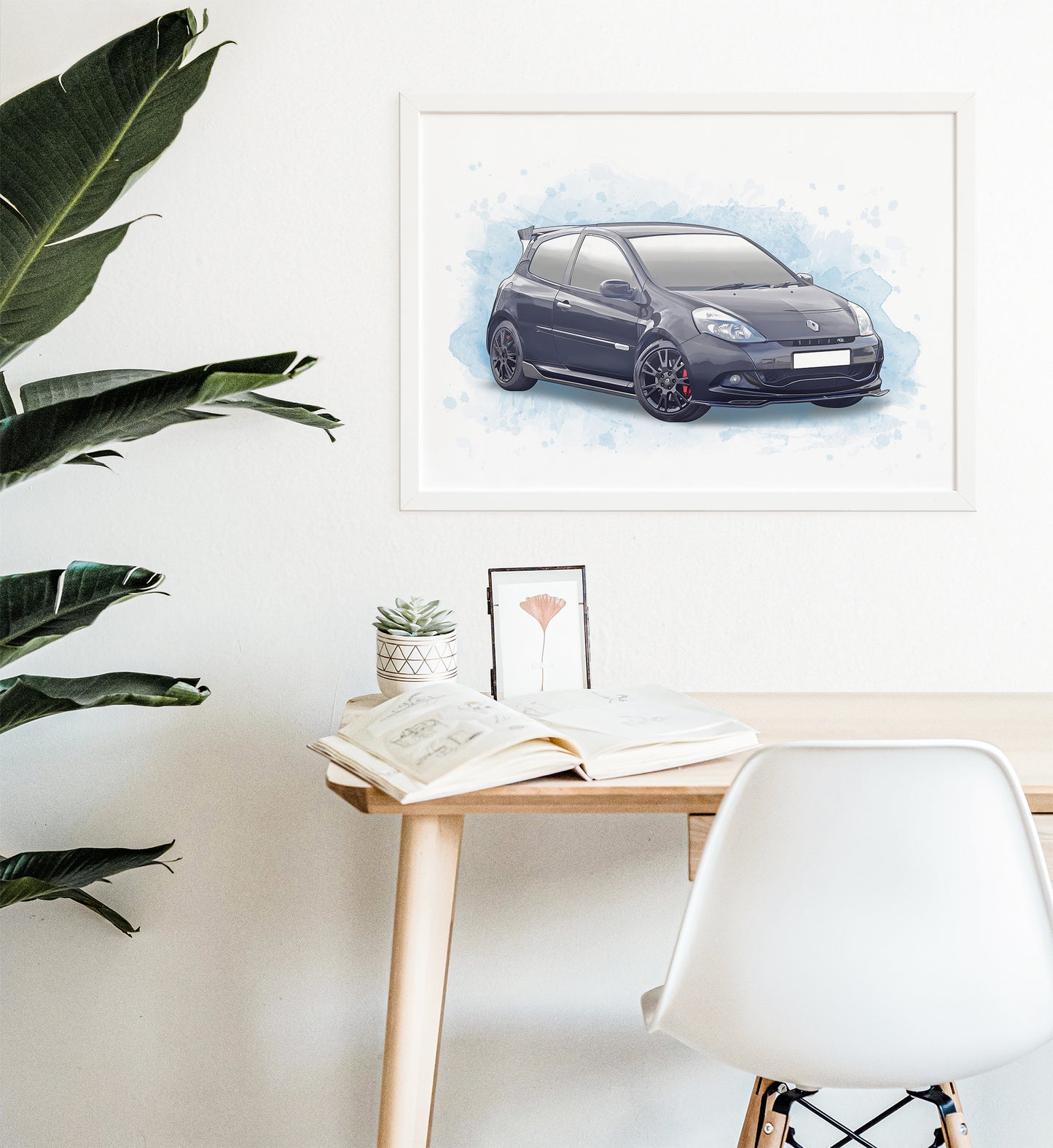 Personalised Renault Clio RS - 200 Cup Edition - Art Print