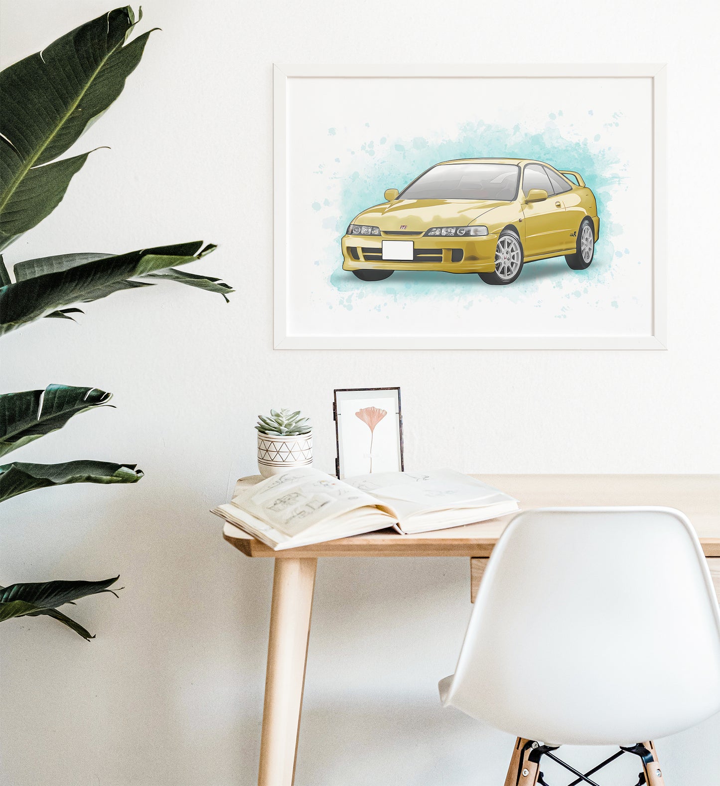 Personalised Honda Integra DC4 Art Print