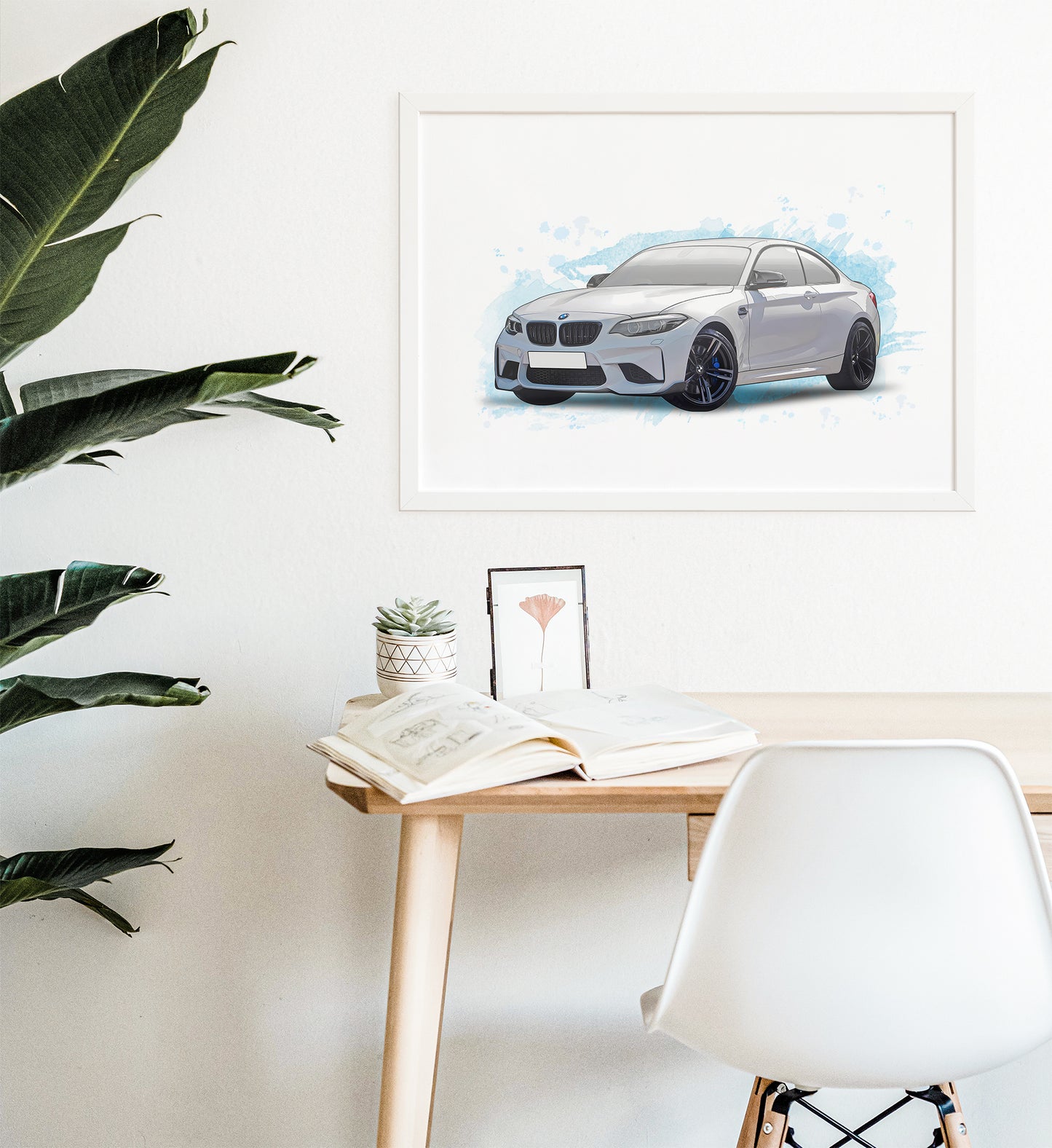 Personalised BMW M2 Art Print