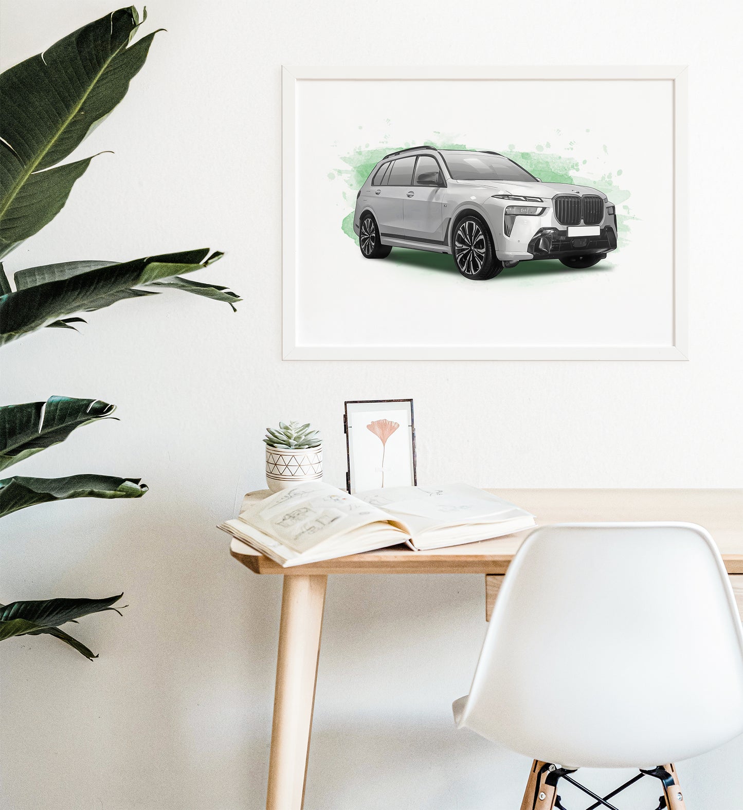 Personalised BMW X7 Art Print