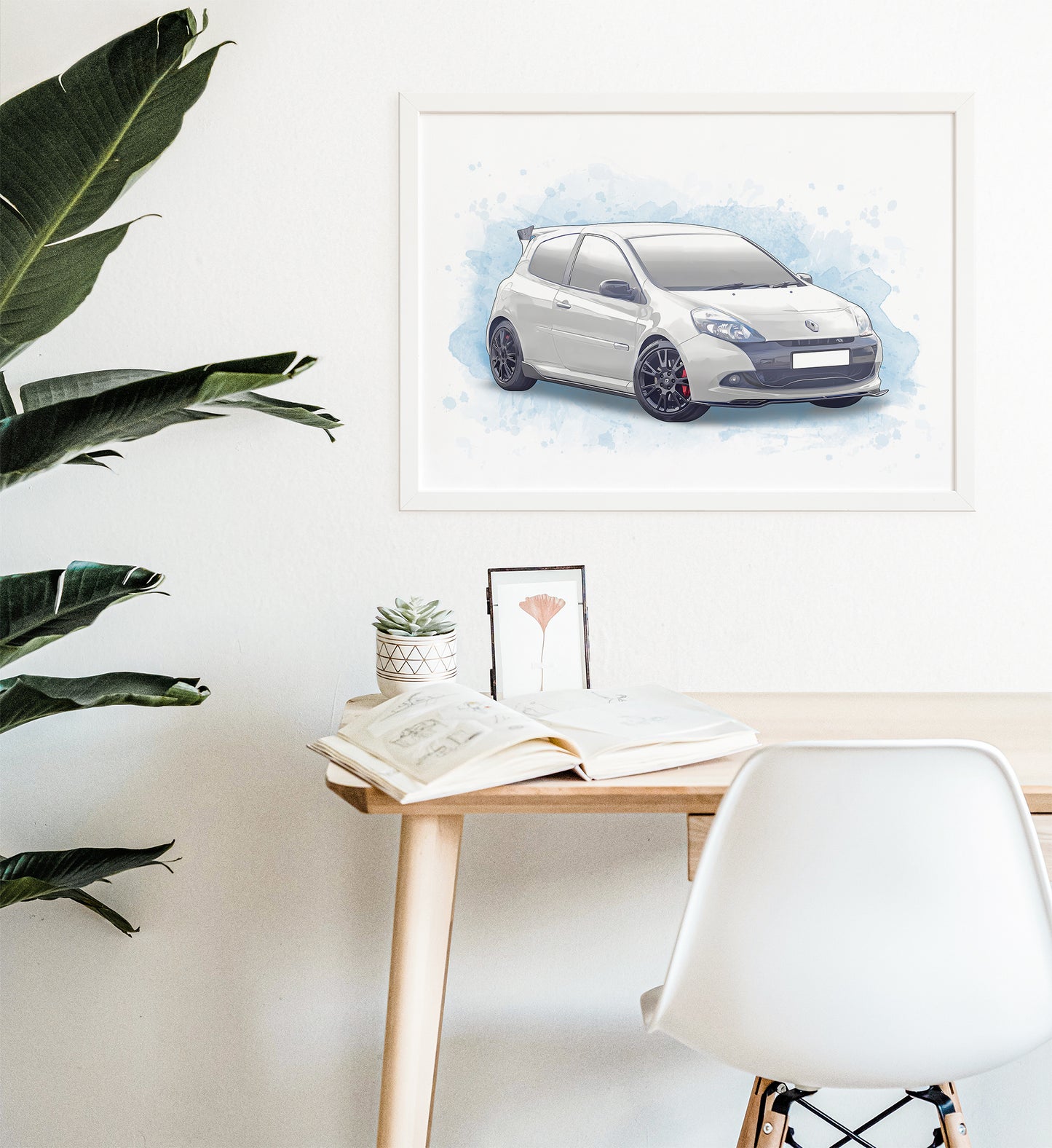 Personalised Renault Clio RS - 200 Cup Edition - Art Print