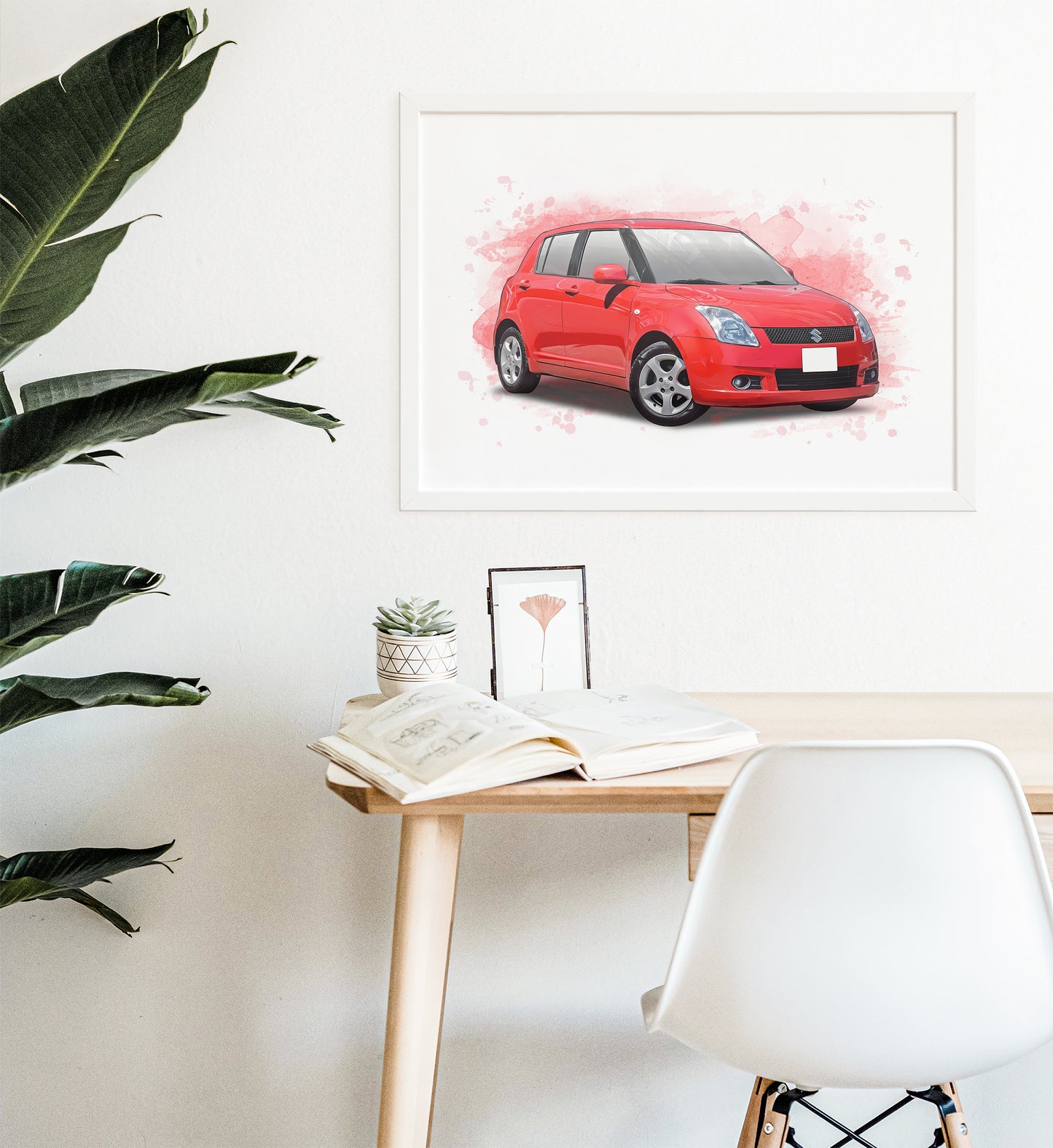 Personalised Suzuki Swift Art Print