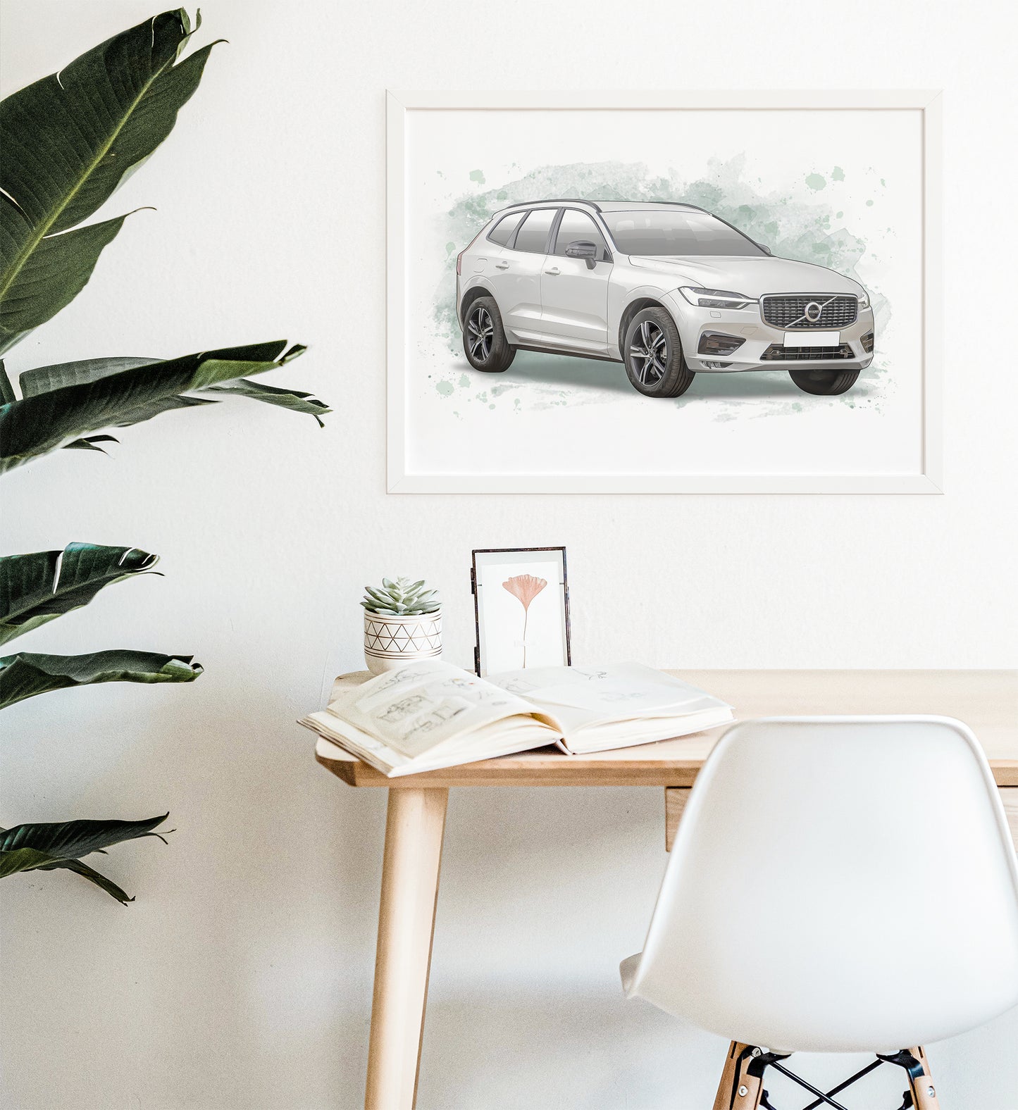 Personalised Volvo XC60 Art Print