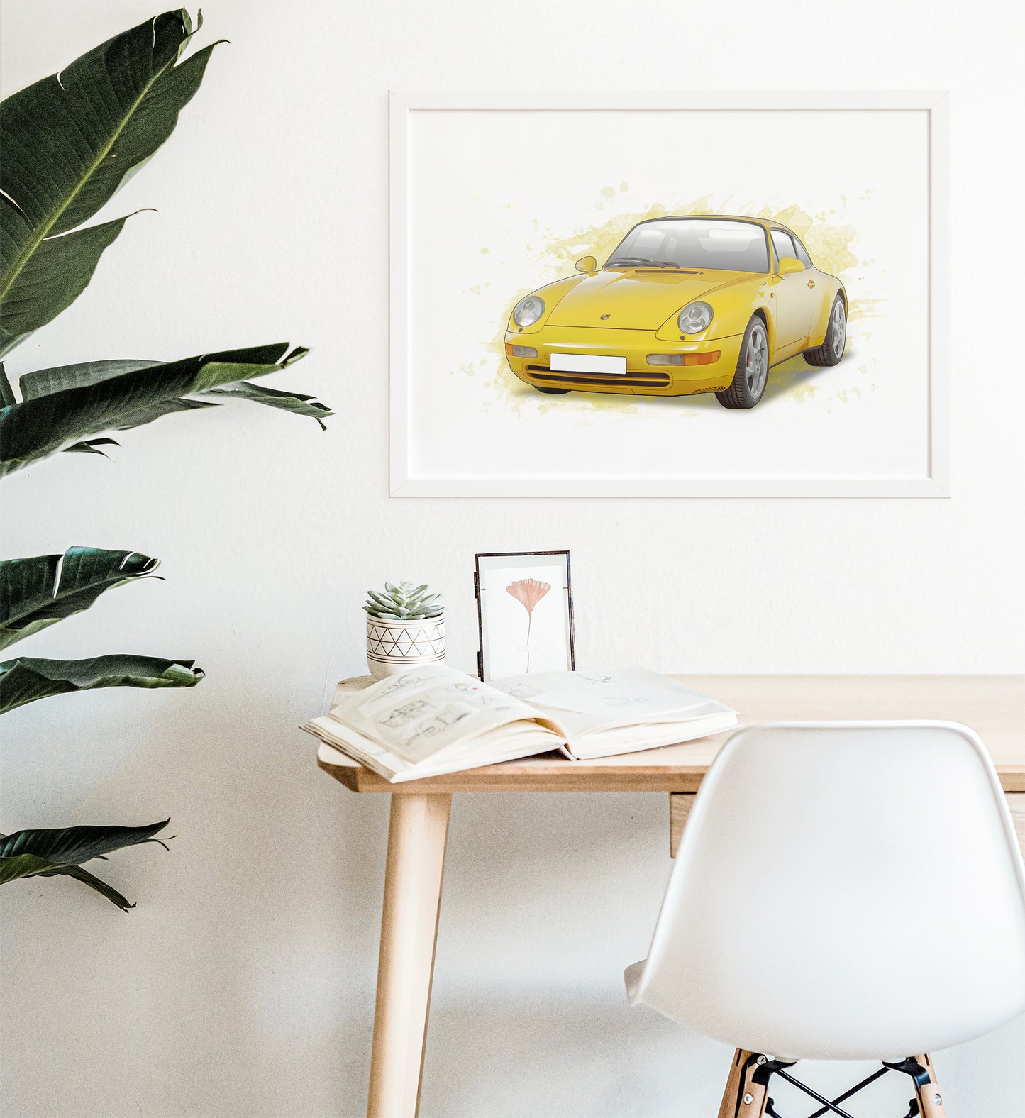 Personalised Porsche 993 Carrera Art Print