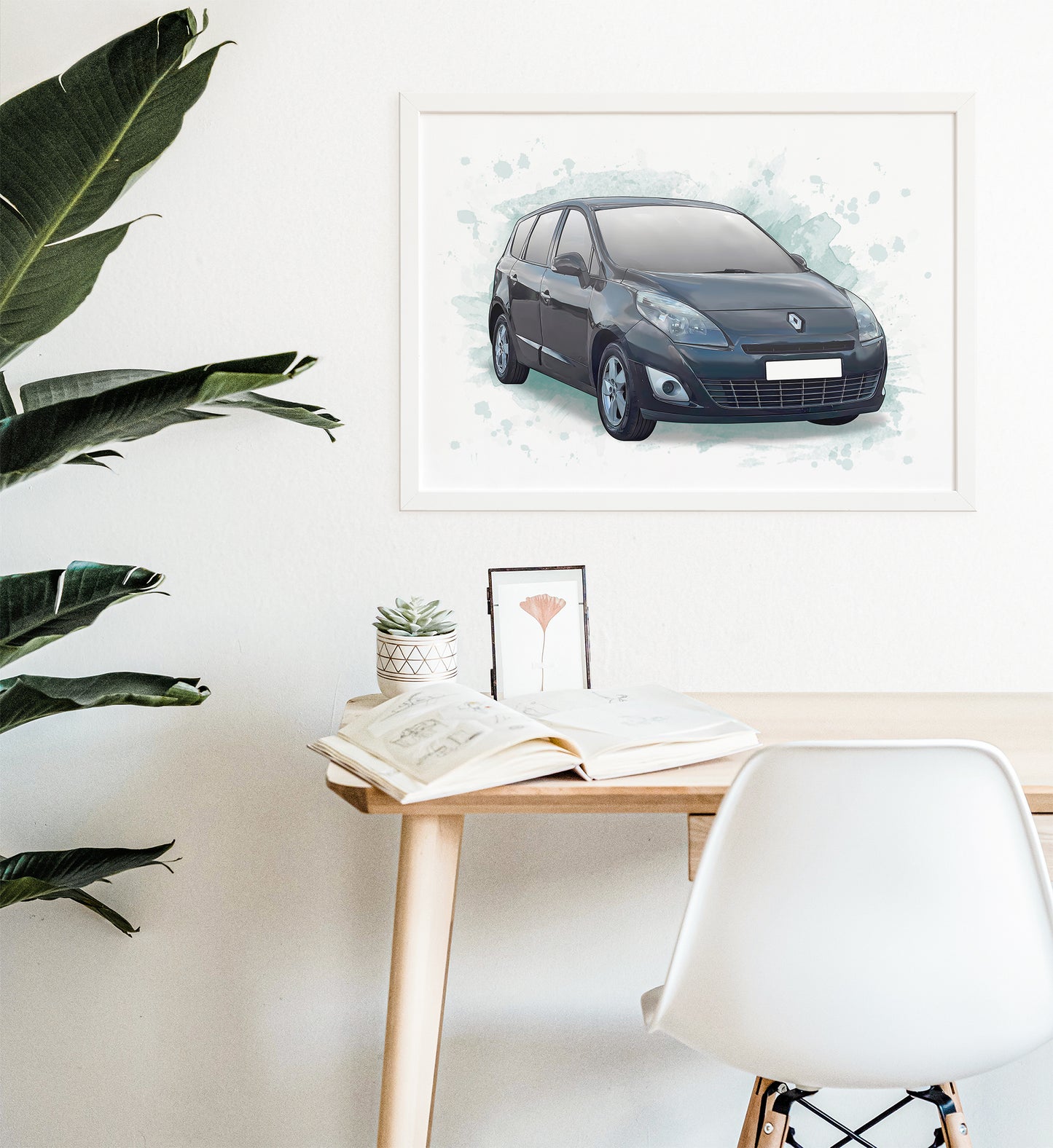 Personalised Renault Grand Scenic Art Print