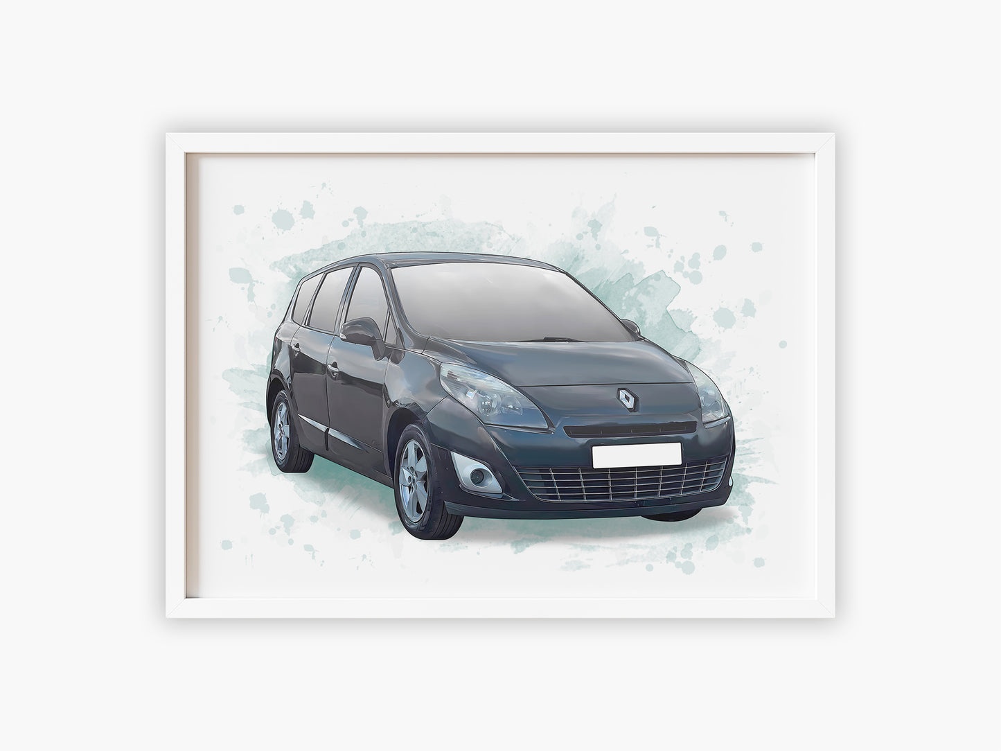 Personalised Renault Grand Scenic Art Print