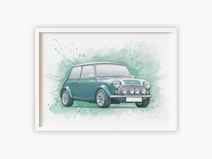 Personalised Rover Mini Art Print