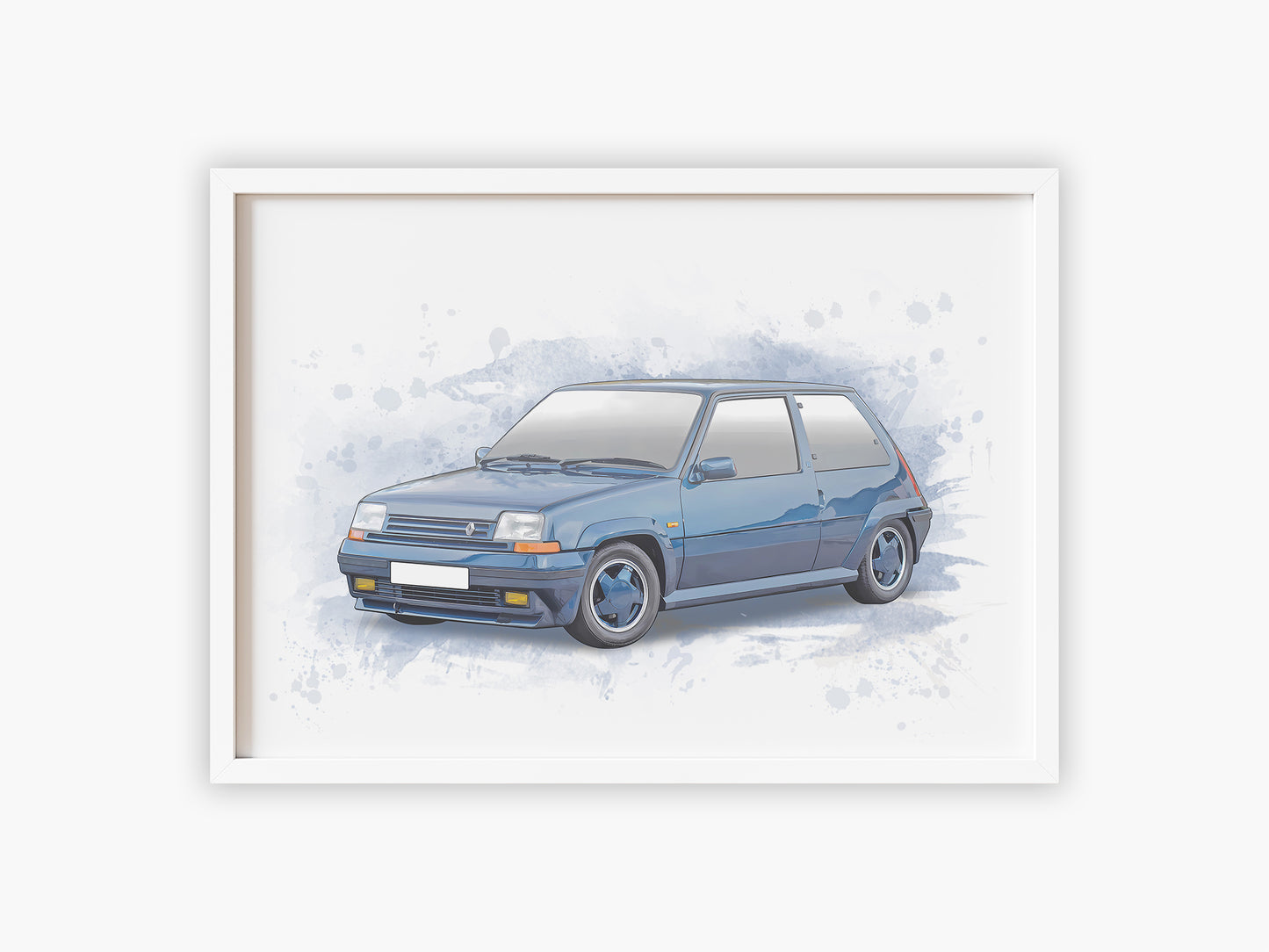 Personalised Renault GT5 Turbo Art Print