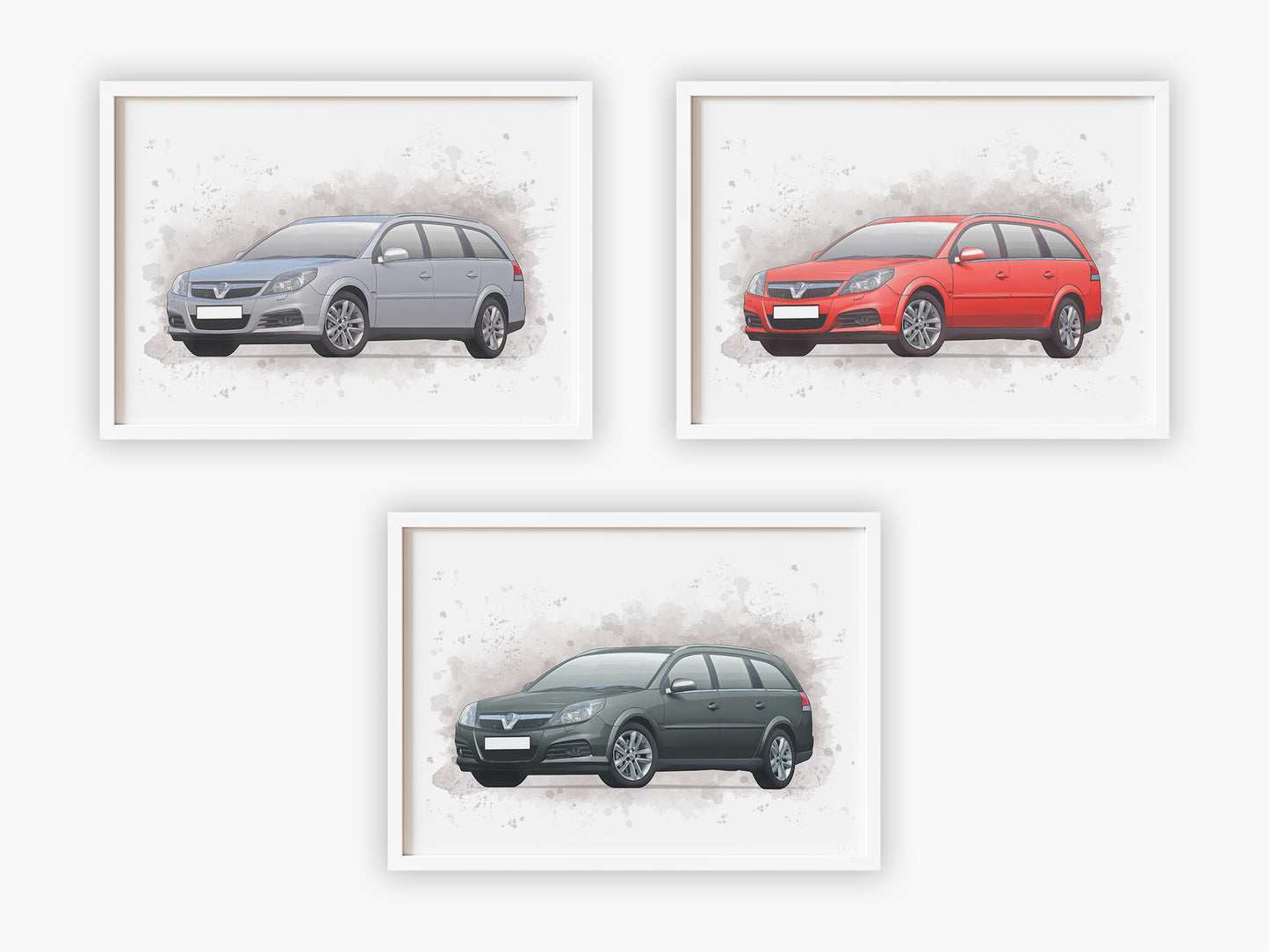 Personalised Vauxhall Vectra C Estate Art Print