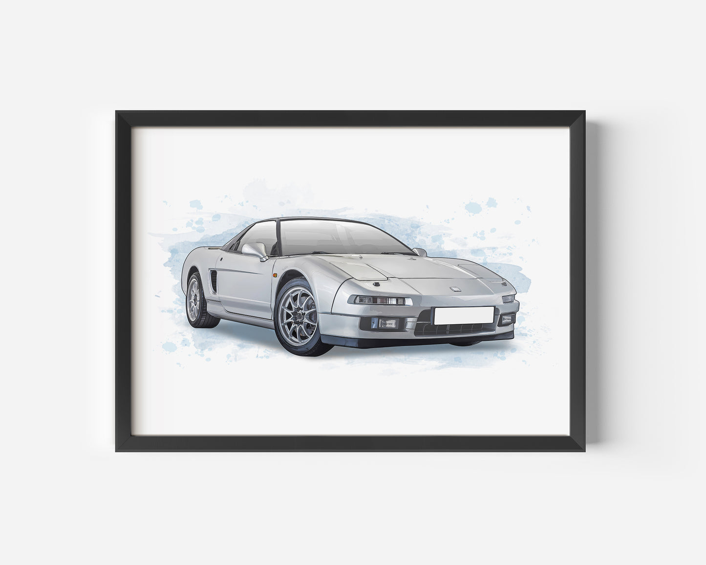 Personalised Honda NSX Art Print