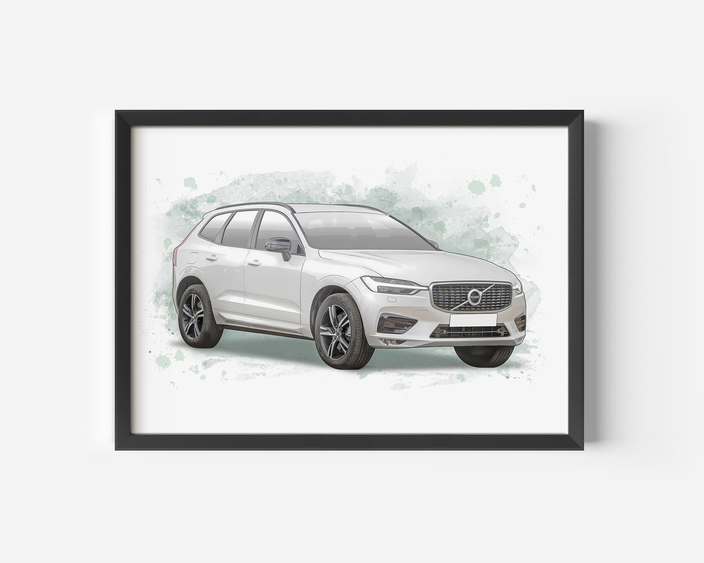 Personalised Volvo XC60 Art Print