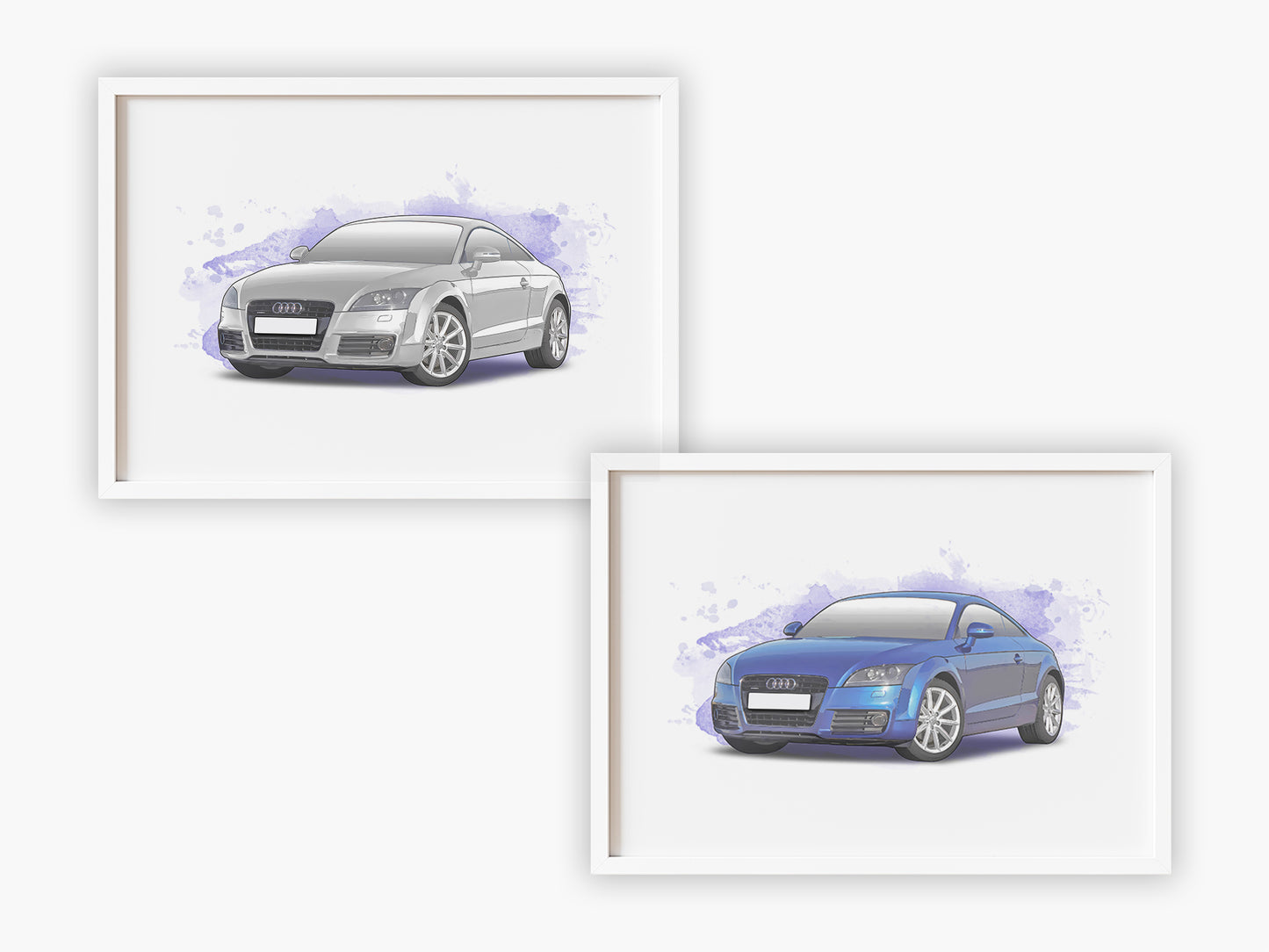 Personalised Audi TT MK2 Art Print