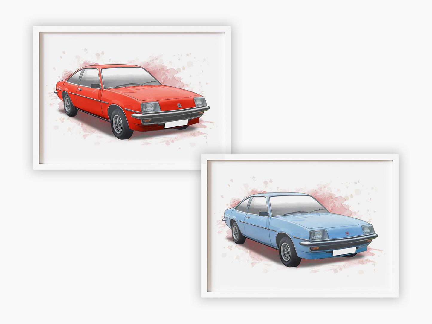 Personalised Vauxhall Cavalier Art Print